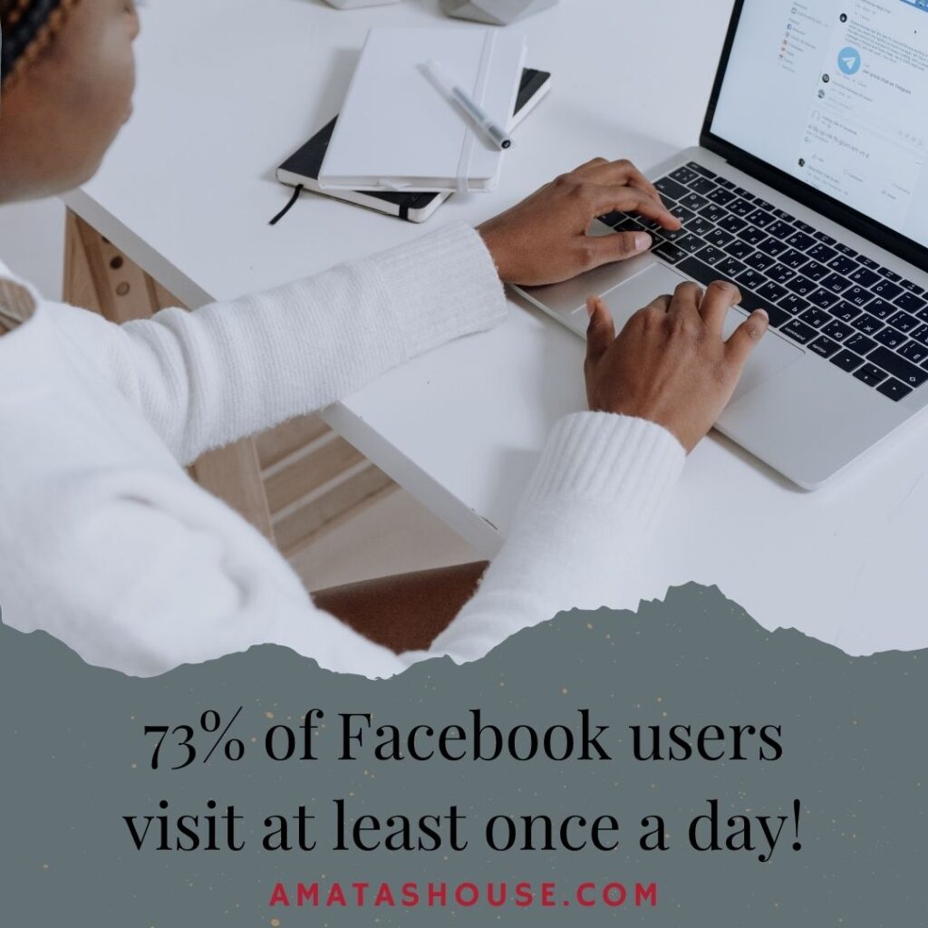 School Community Involvement: 73% of Facebook Users visit at least once a day!